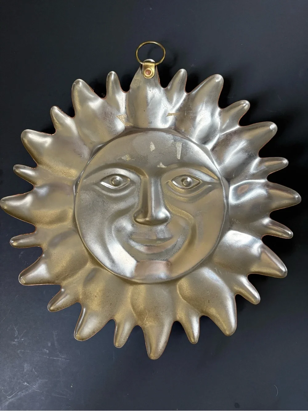 ODI Made in Korea Copper Sun Face Wall Hanging